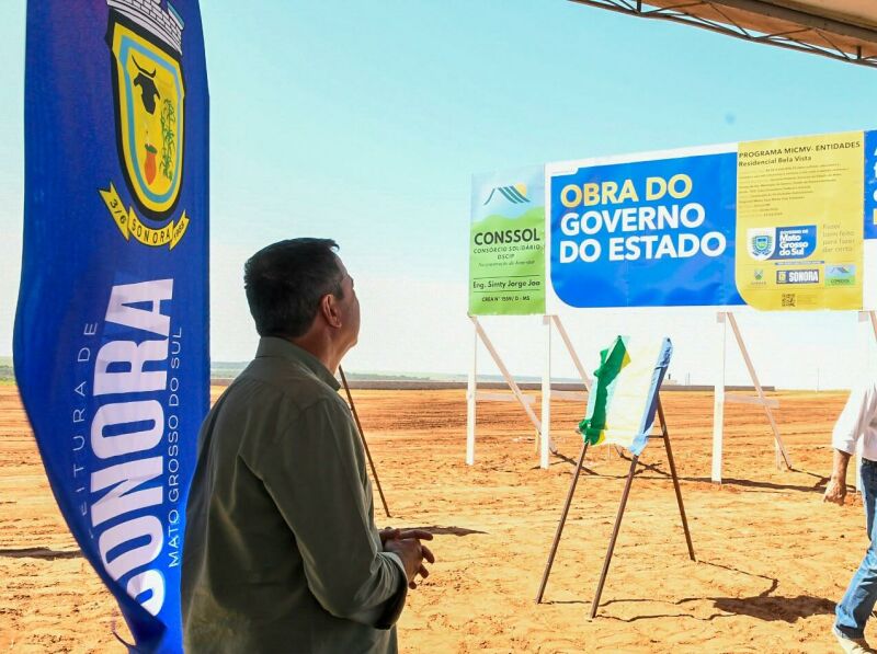Imagem ilustrativa da matéria Riedel entrega obras e anuncia R$ 34 milhões em investimentos em Sonora